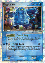 Regice EX 97/101 - Holo Rare